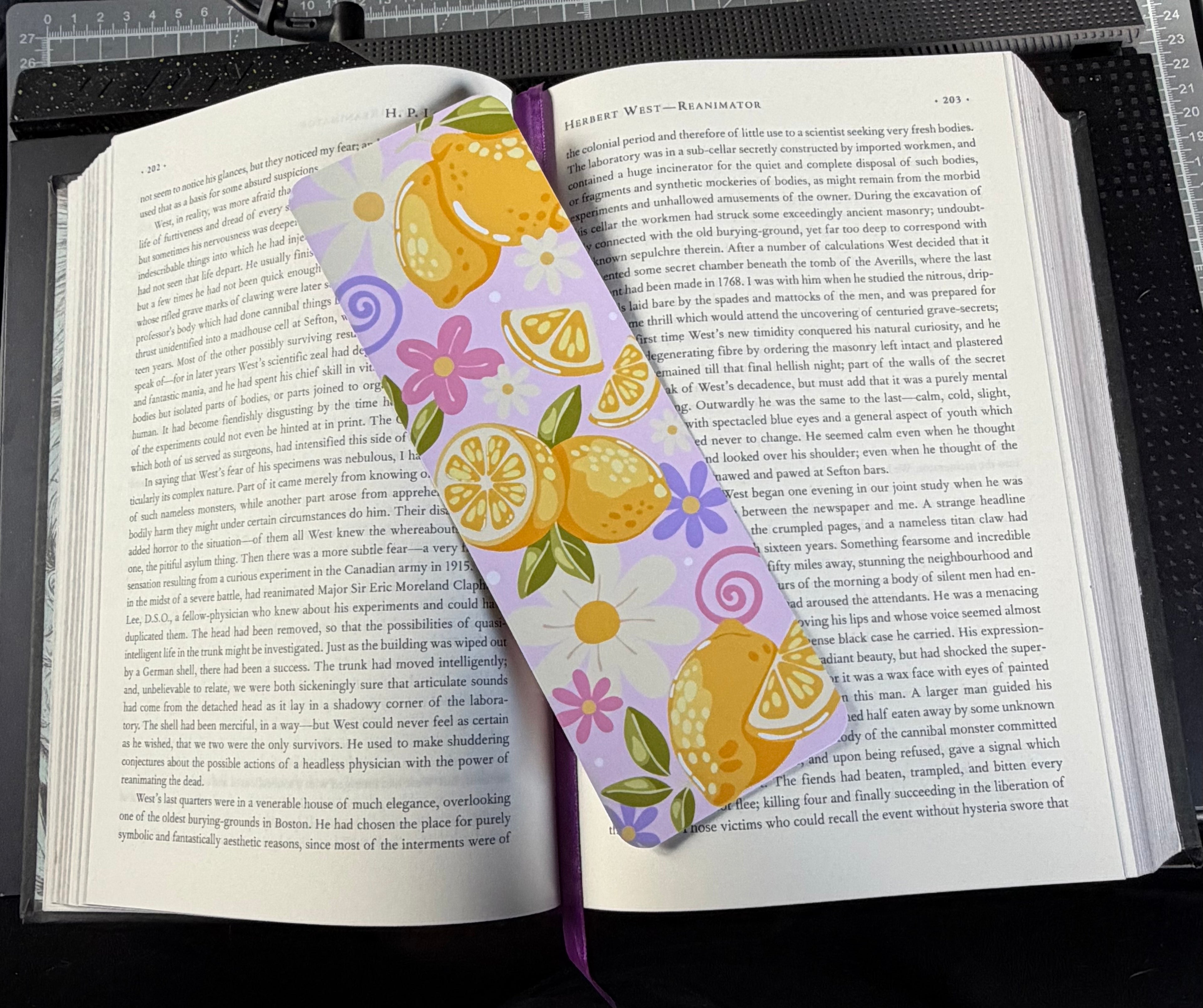 Simply the Zest, Large Bookmark