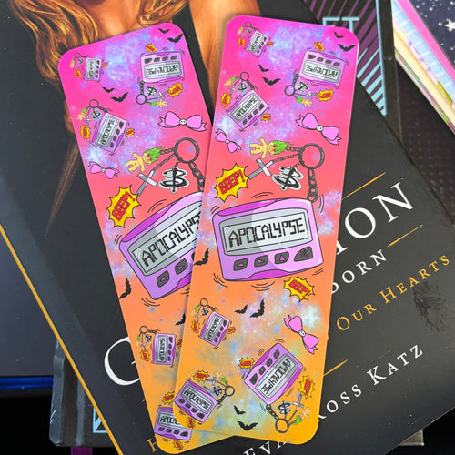 Buffy the Vampire Slayer, Apocalypse Bookmark. Multicoloured, 90s. Beeper. Standard size.