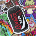 Coke Zero Slut, Single Sticker, soda can
