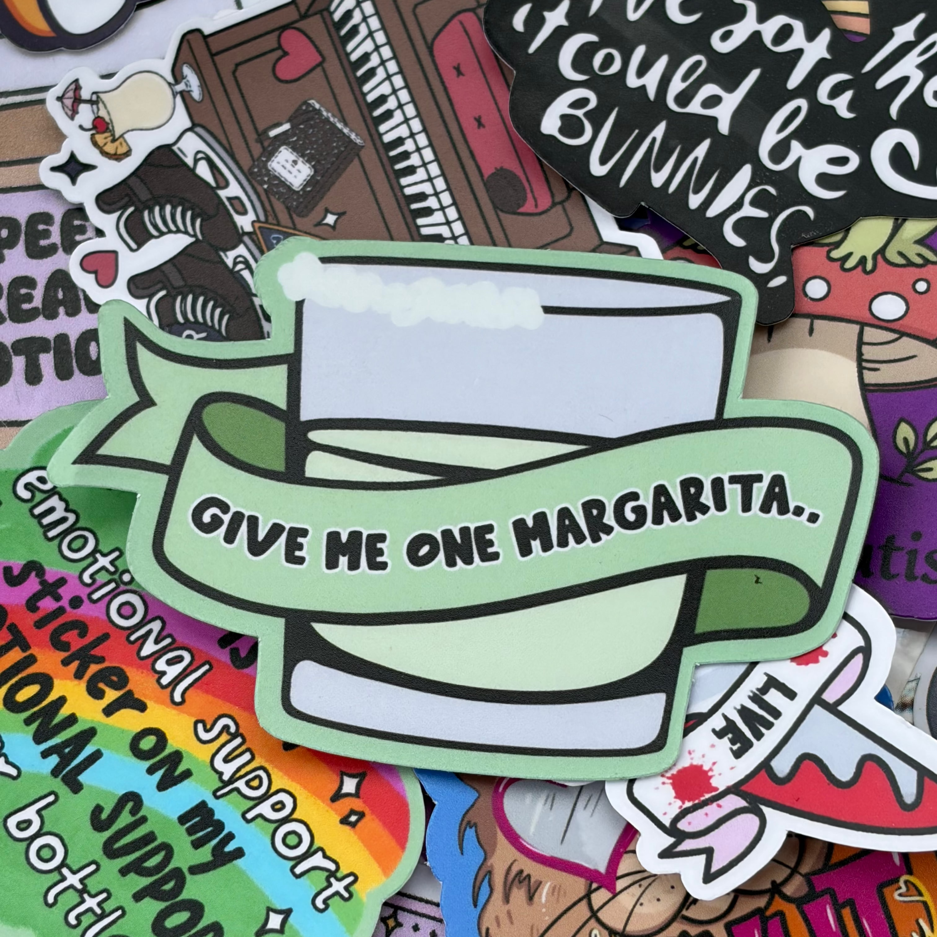 Give me One Margarita, Single Sticker, viral TikTok meme
