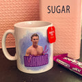 Good Morning, Doctor Jack Abbot, The Pitt Inspired Mug. Funny, meme, Shawn Hatosy shirtless. Pink and Purple, ceramic coffee mug