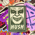 Hush, Buffy the Vampire Slayer, Single Sticker. The gentlemen. Buffy will Patrol tonight.