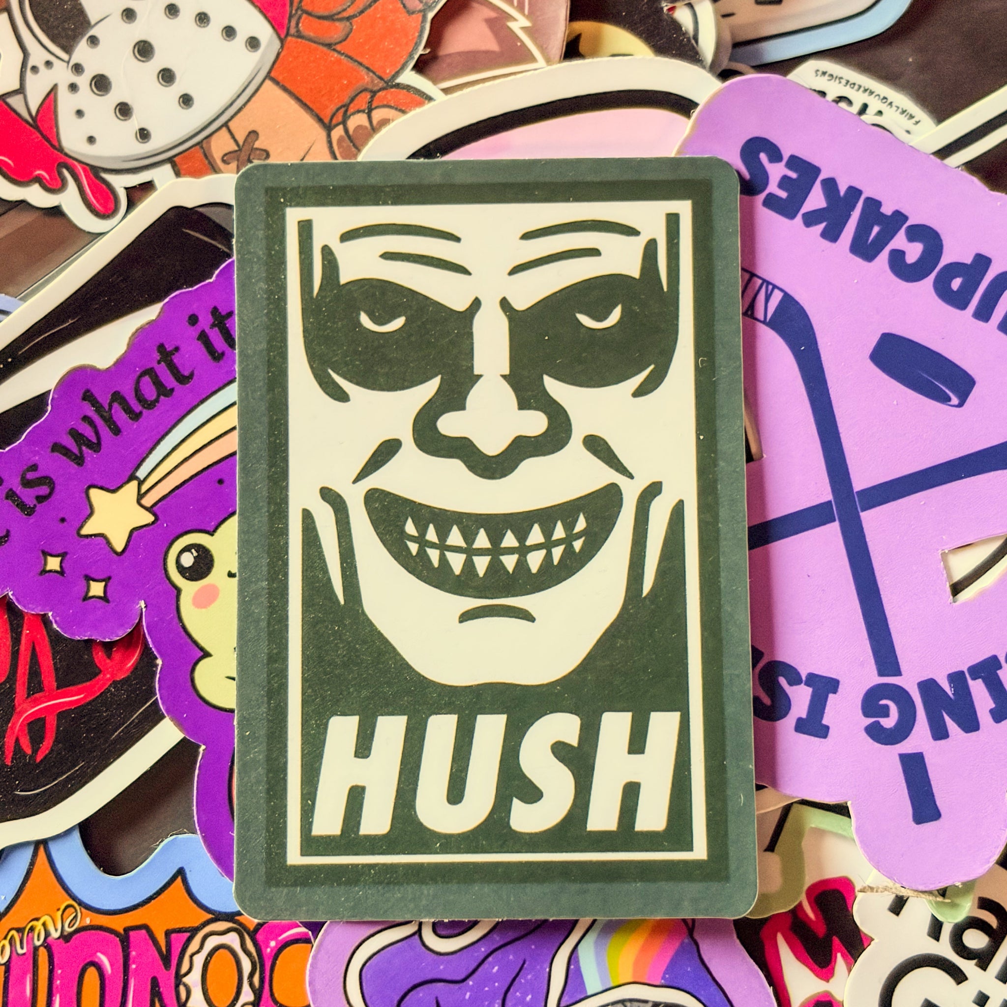 Hush, Buffy the Vampire Slayer, Single Sticker. The gentlemen. Buffy will Patrol tonight.