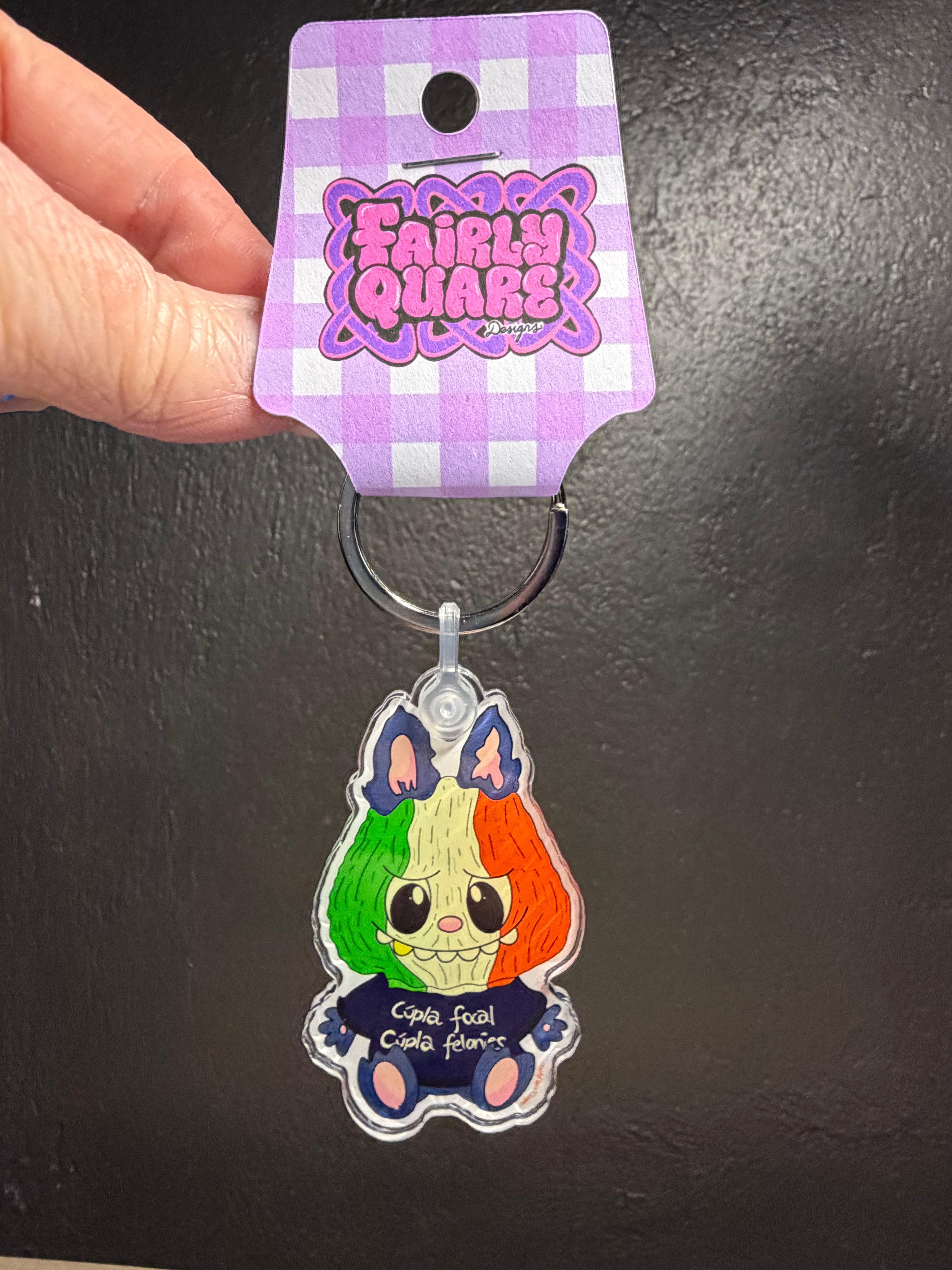 Tiocfaidh ár Labubu Keychain