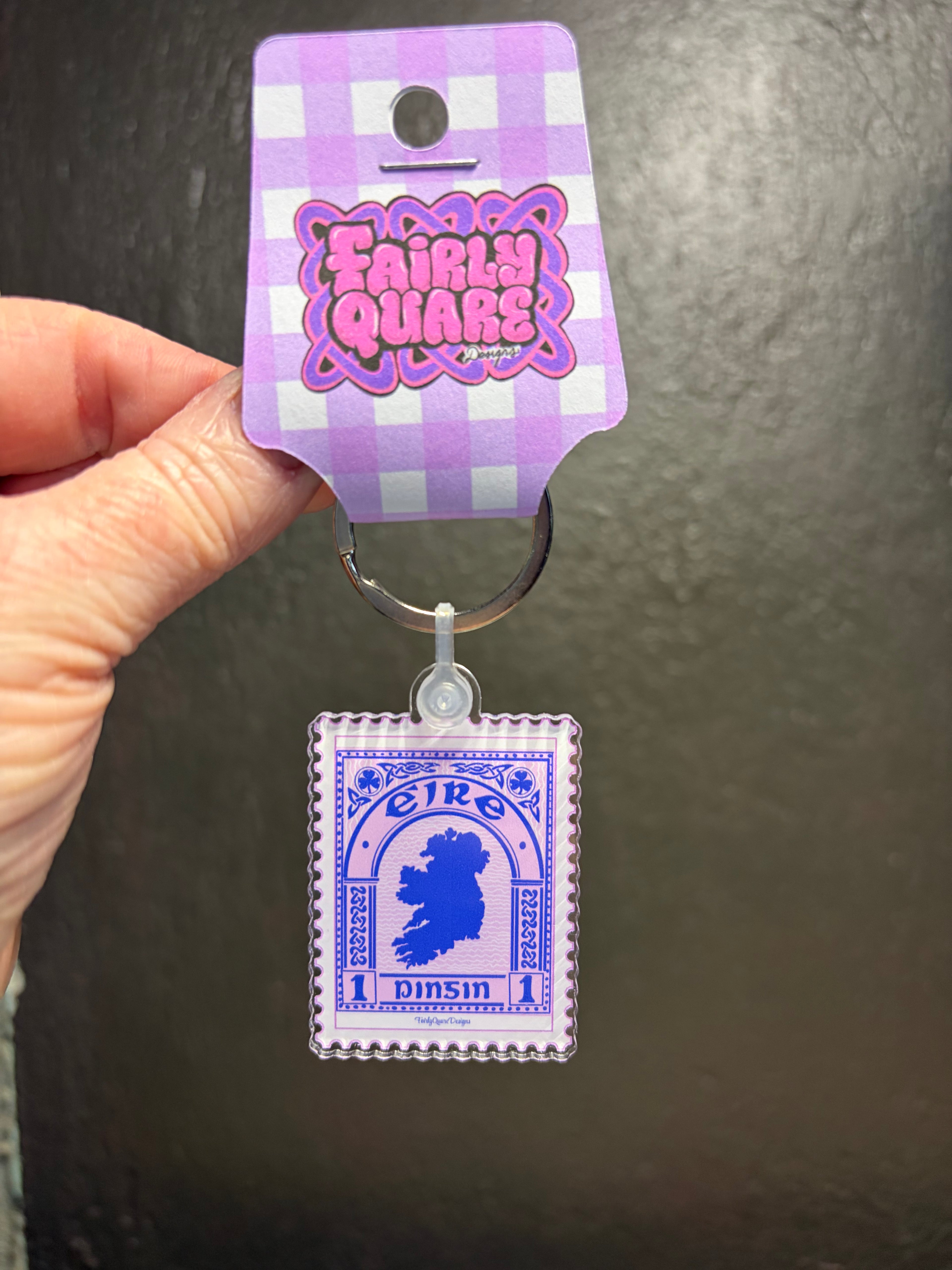 Éire Stamp Keychain