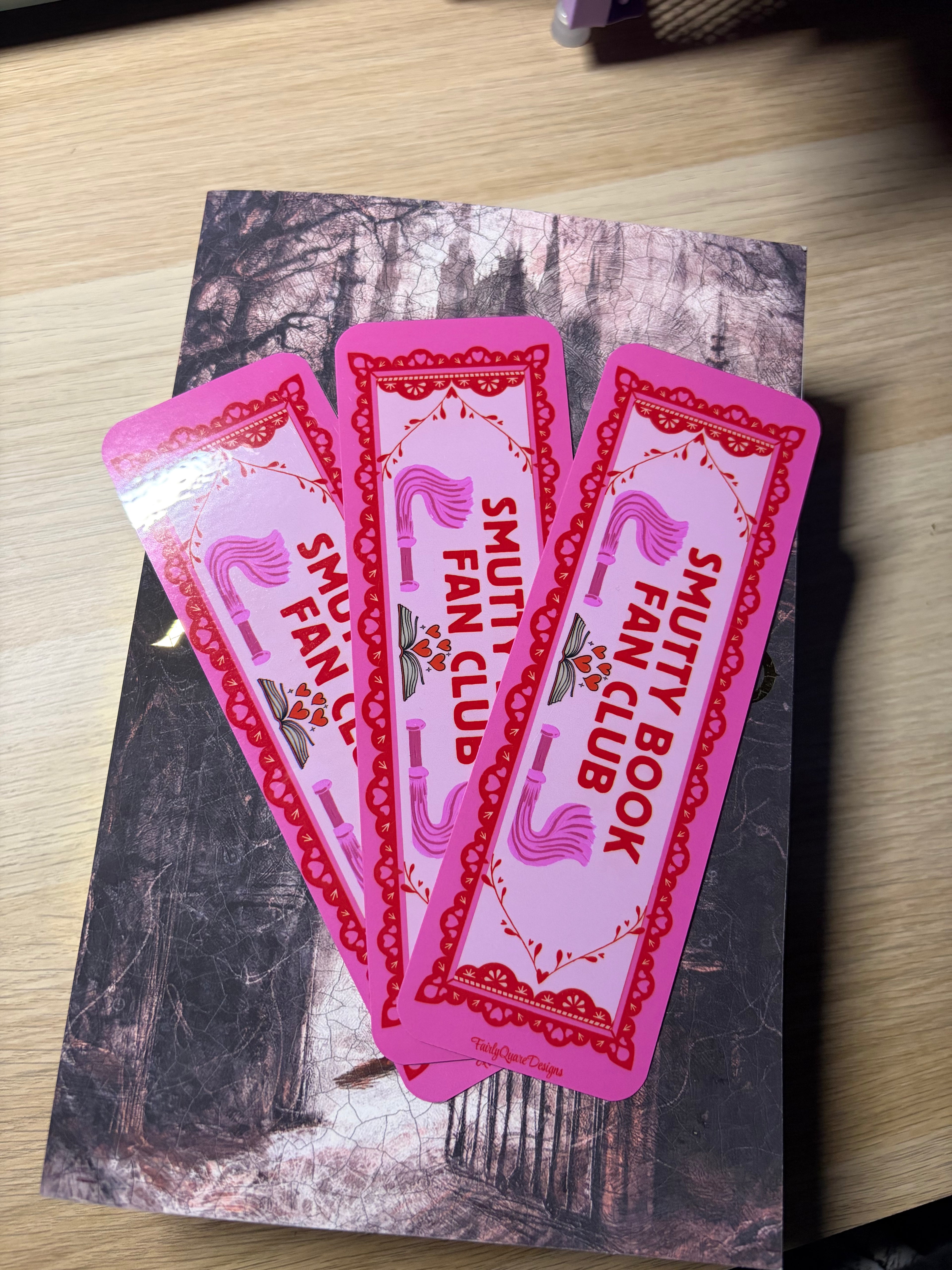 Smutty Book Club Bookmark