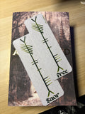 Saor/Free Ogham Bookmark