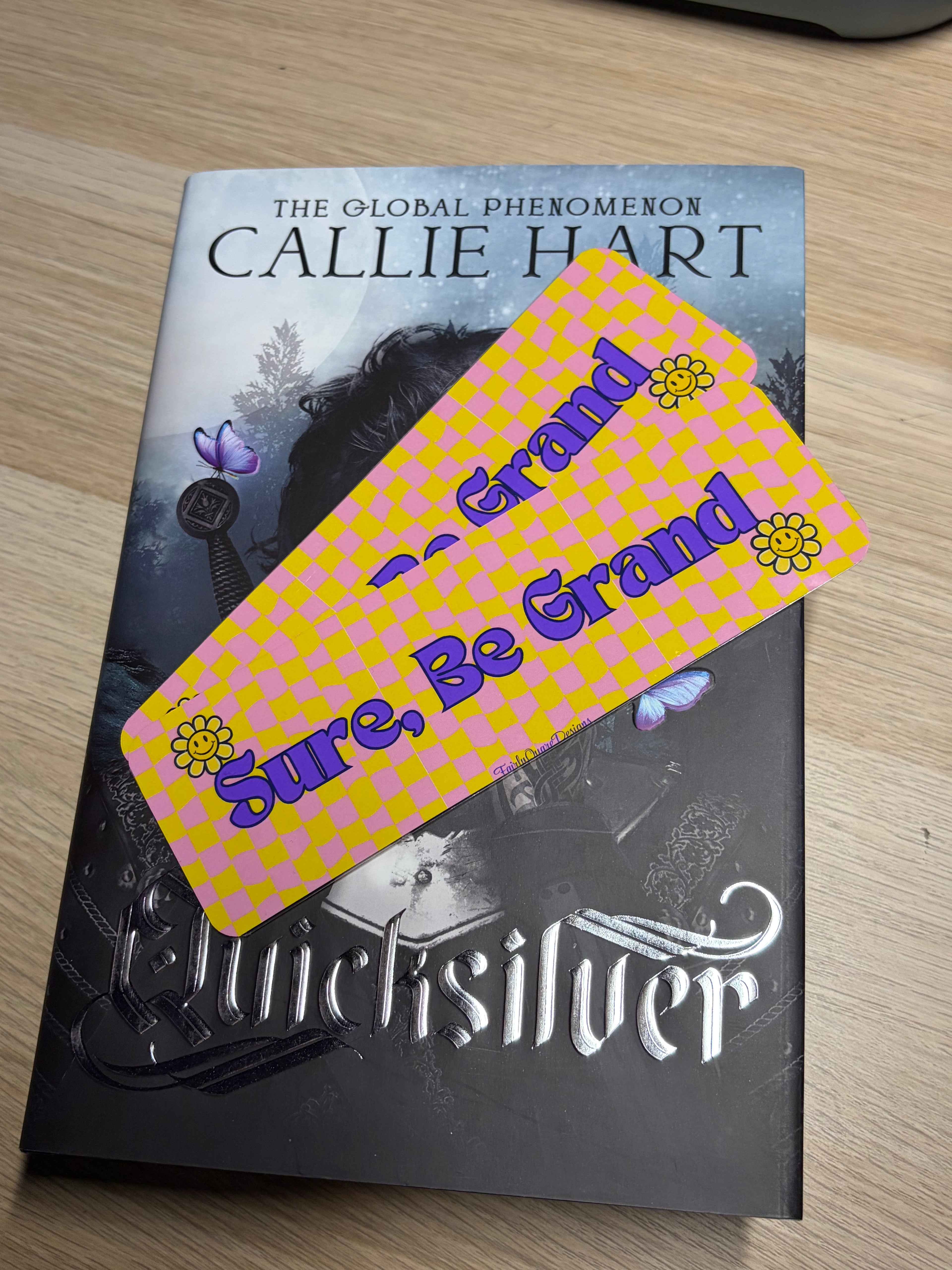 Sure, Be Grand Bookmark