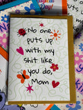 Best Mom Greeting Card