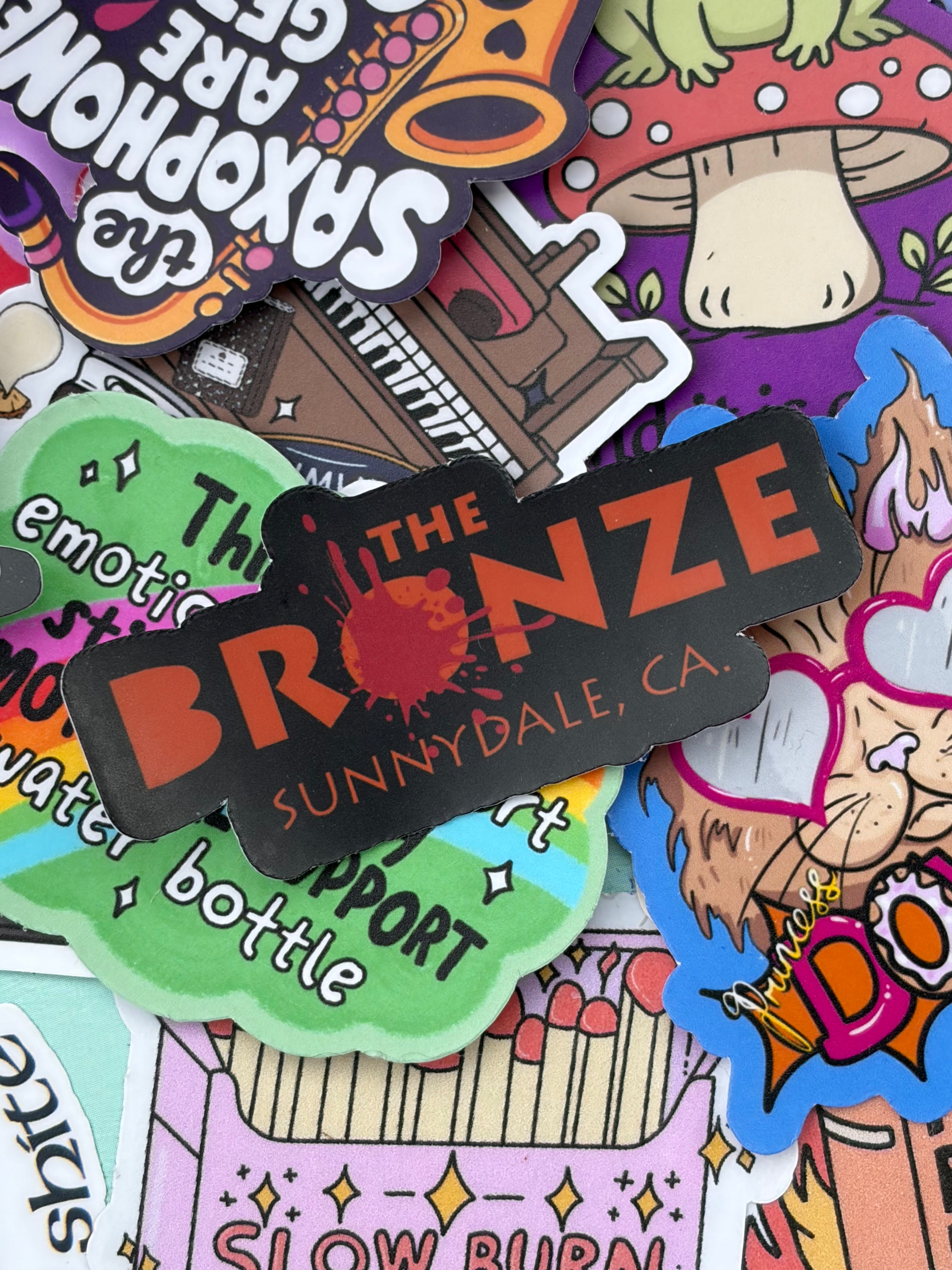 The Bronze, Sunnydale Hangout, Buffy the Vampire Slayer, Single Sticker