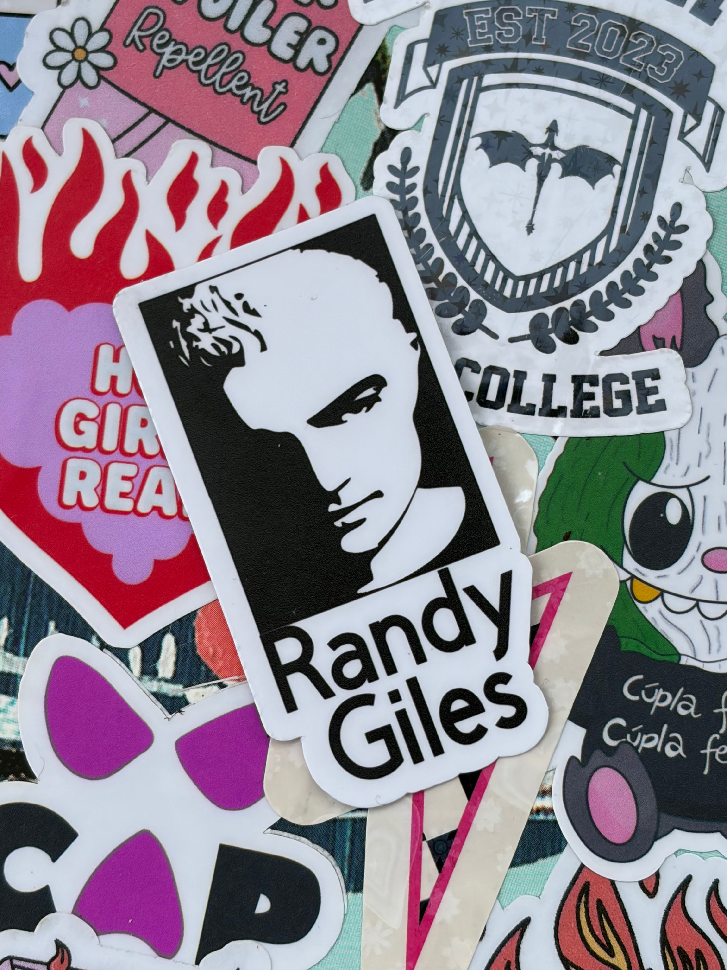 Randy Giles, aka. Spike, Buffy the Vampire Slayer Single Sticker
