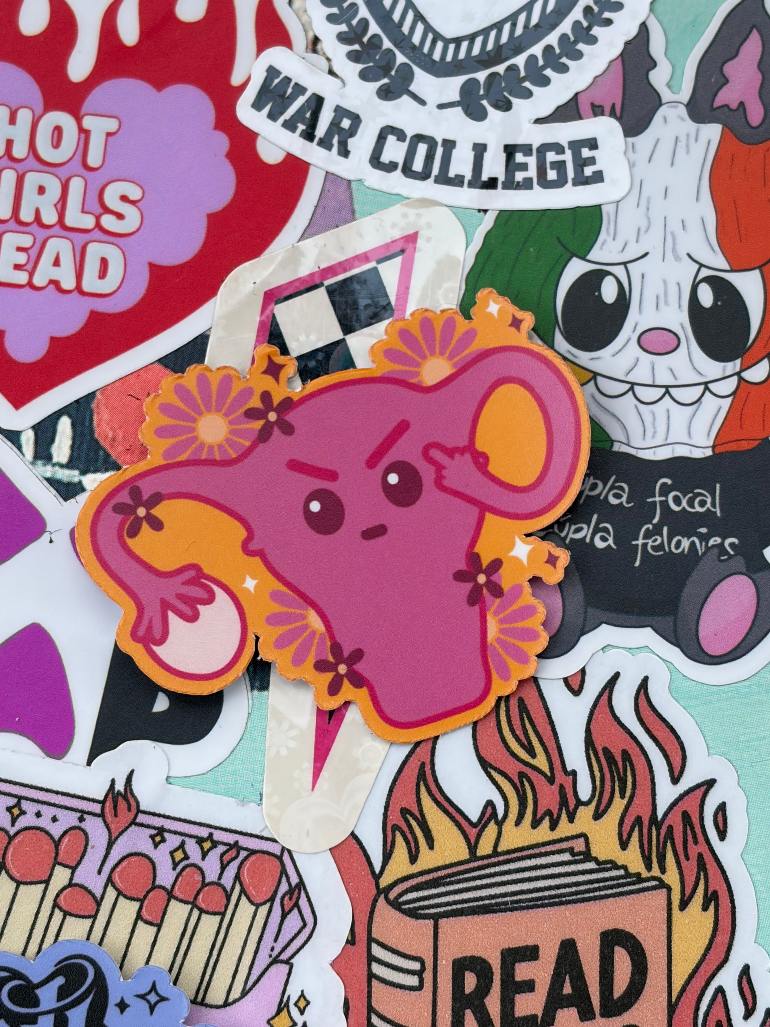 F-Uterus, Funny Single Sticker