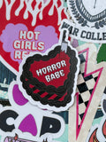 Horror Babe, Spooky Cake Single Sticker
