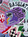 Not Like The Other Girls, Funny Feral Racoon Single Sticker