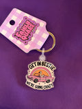 Get in Bestie, Keychain