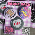 I'm Not Like the Other Girls / Hot Mess With Good Intentions/ Diet Coke

3 Pack of 1.25mm Button Pin Badges, with metal backing.

Handmade