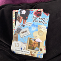 Shannon like the River, Binding 13 inspired, Kindle Backing Insert. Vintage, scrapbook, mixtape, flower, cds, 00's. Johnny and Shannon, Boys of Tommen