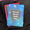 Skin of a Kindle, Bella, Twilight inspired, Kindle backing insert. Stars, night sky, blue, fog, smoke, meme

Made to order. Made to fit your specific model. Matte laminated for durability. Easy to install in a clear case.&nbsp;
