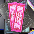 Smutty Book Fan Club, Bookmark. Dark romance, fantasy, pink and red. whips. flog
