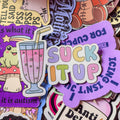 Suck it up, Single Sticker