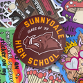 Sunnydale Highschool Mascot, Single Sticker. Buffy the Vampire Slayer.&nbsp;