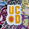 UCD Sunnydale, Buffy the Vampire Slayer, Single Sticker emblem highschool college crest