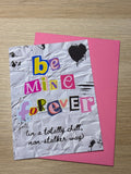Be Mine Forever, Valentine’s Card - Fairly Quare Designs