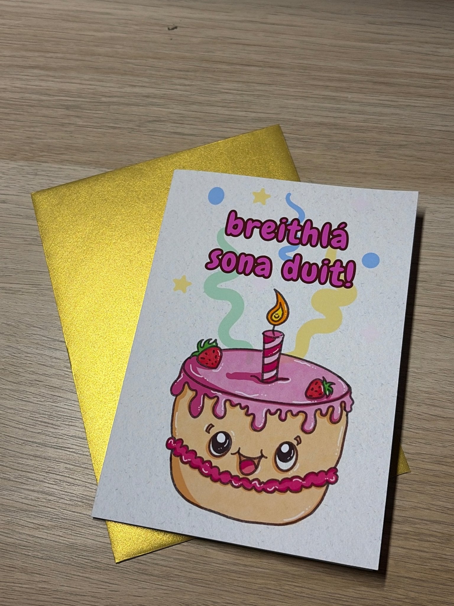 Breithlá Shona Duit Card - Fairly Quare Designs