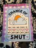 Chance of Smut, Kindle Insert - Fairly Quare Designs