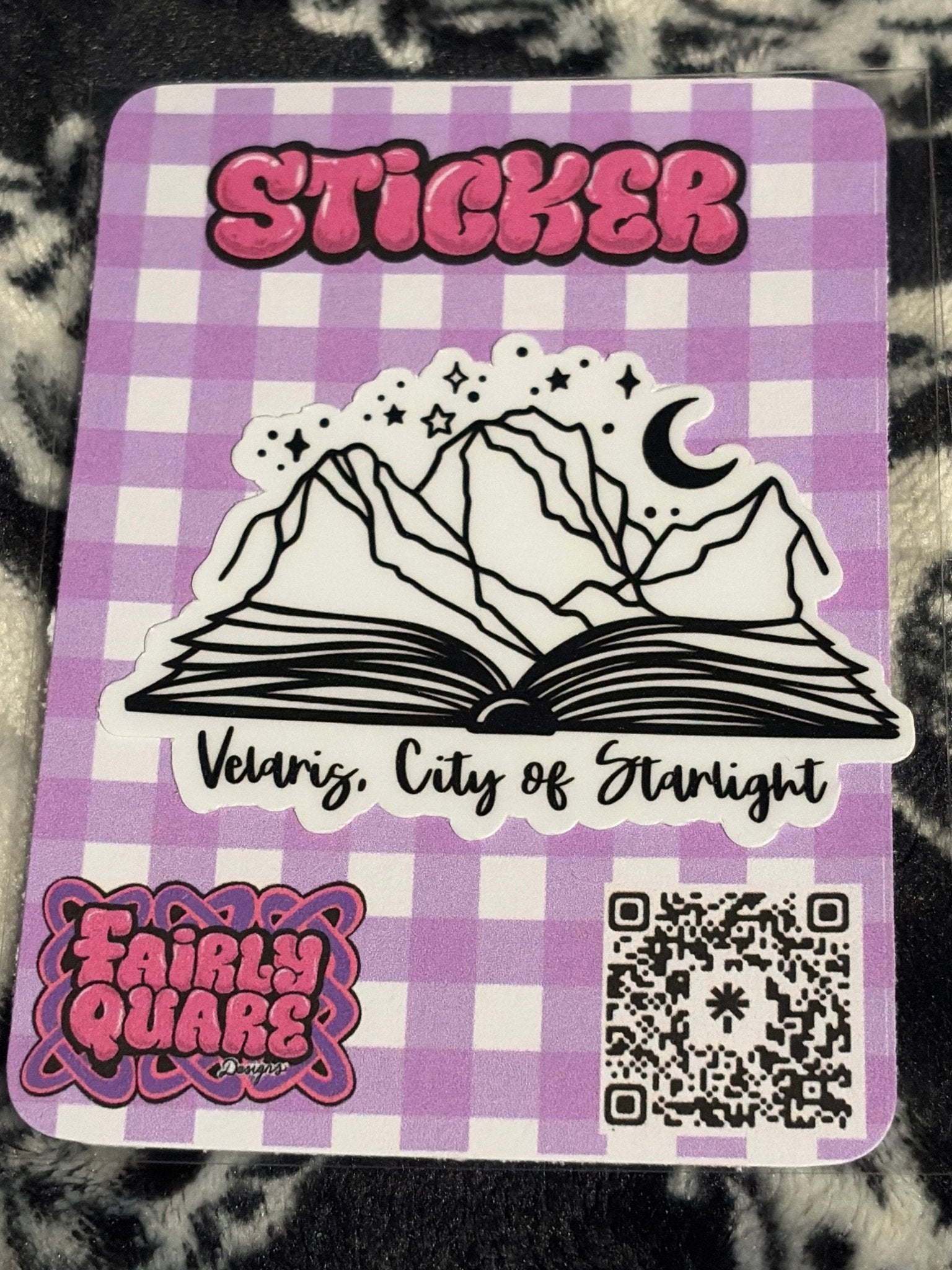 City of Starlight Sticker - Fairly Quare Designs