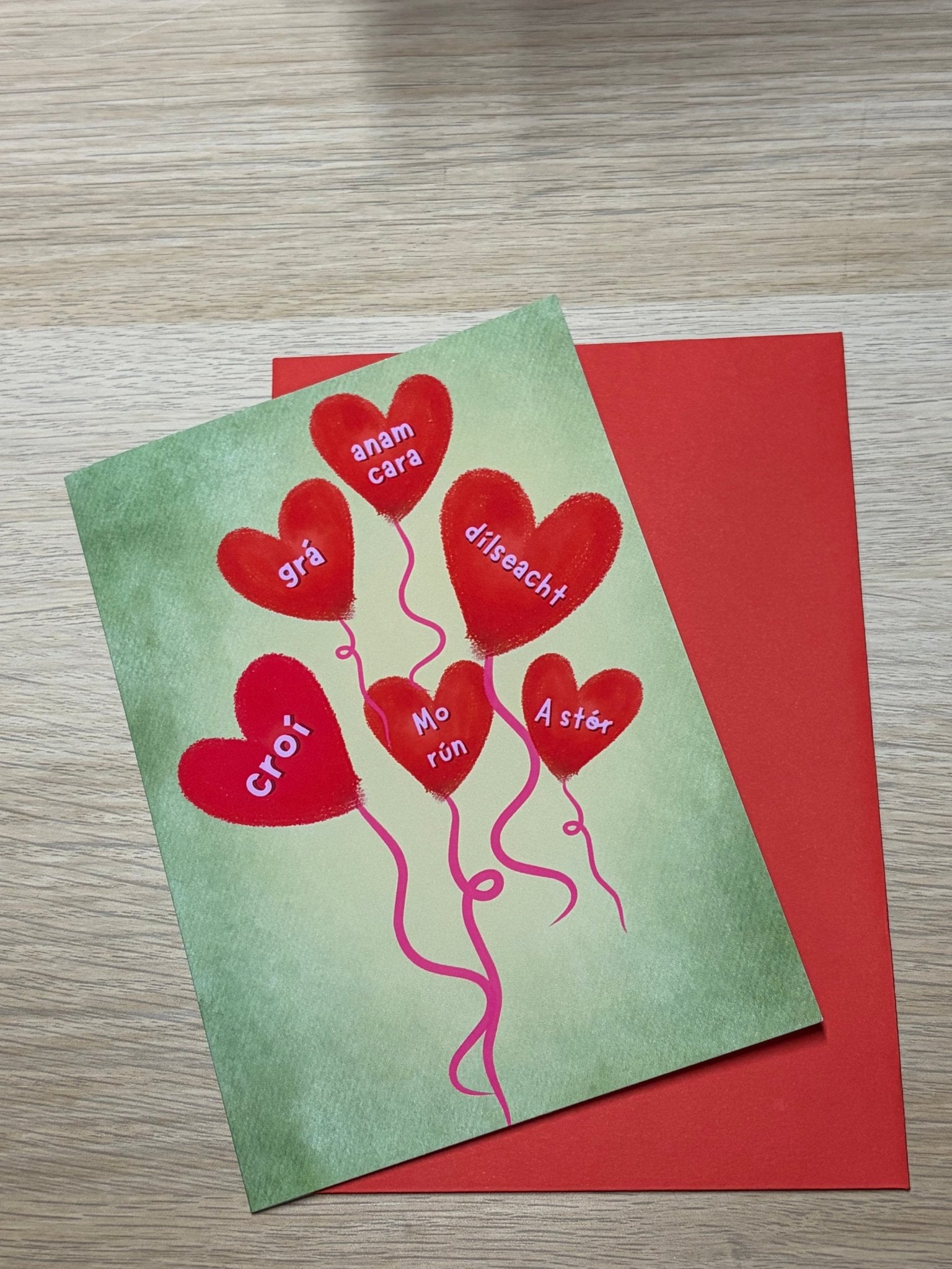 Cuplá Focal, Valentine’s Card - Fairly Quare Designs