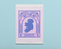 Éire Stamp Pink - Print - Fairly Quare Designs