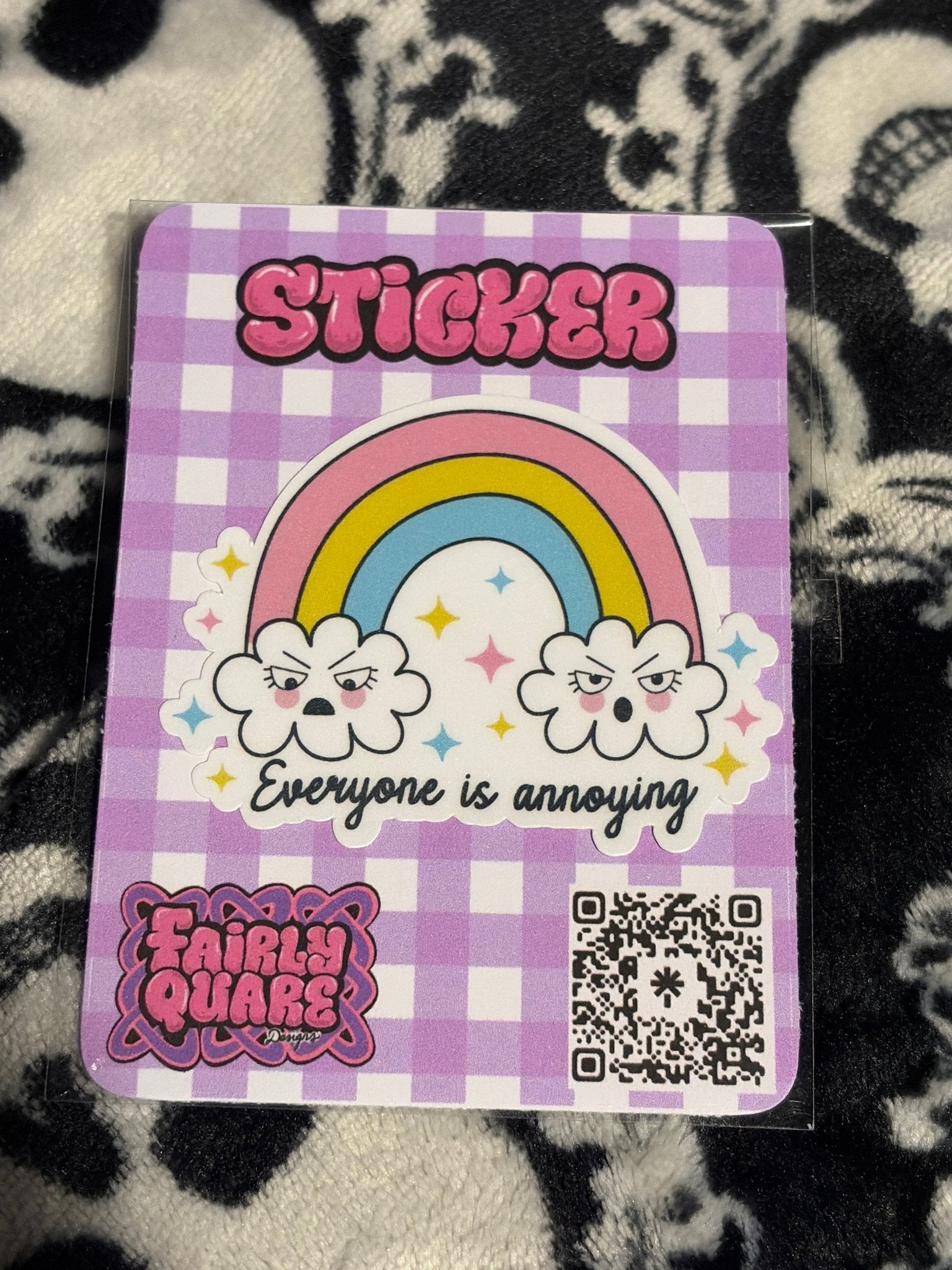 Everyone is Annoying Sticker - Fairly Quare Designs