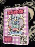 Fantasy BookClub Sticker - Fairly Quare Designs