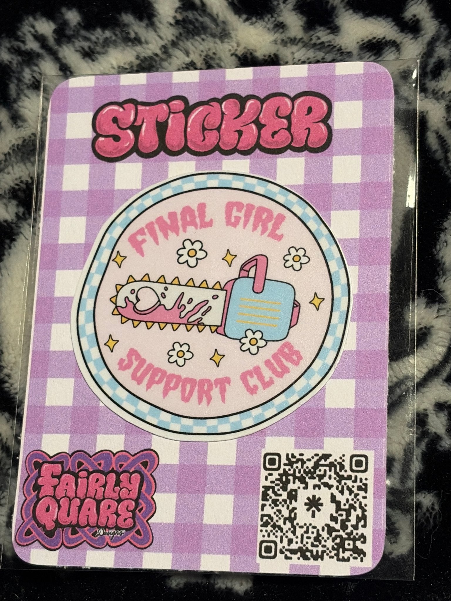 Final Girl Sticker - Fairly Quare Designs