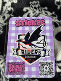 Fourth Wing Sticker - Fairly Quare Designs