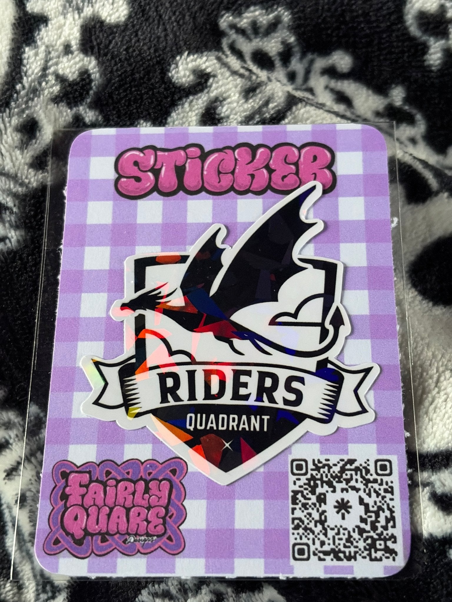 Fourth Wing Sticker - Fairly Quare Designs