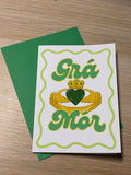 Grá Mór Greeting Card - Fairly Quare Designs