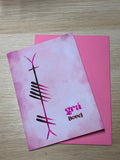 Grá Ogham, Greeting Card - Fairly Quare Designs
