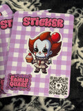 Pennywise Sticker - Fairly Quare Designs