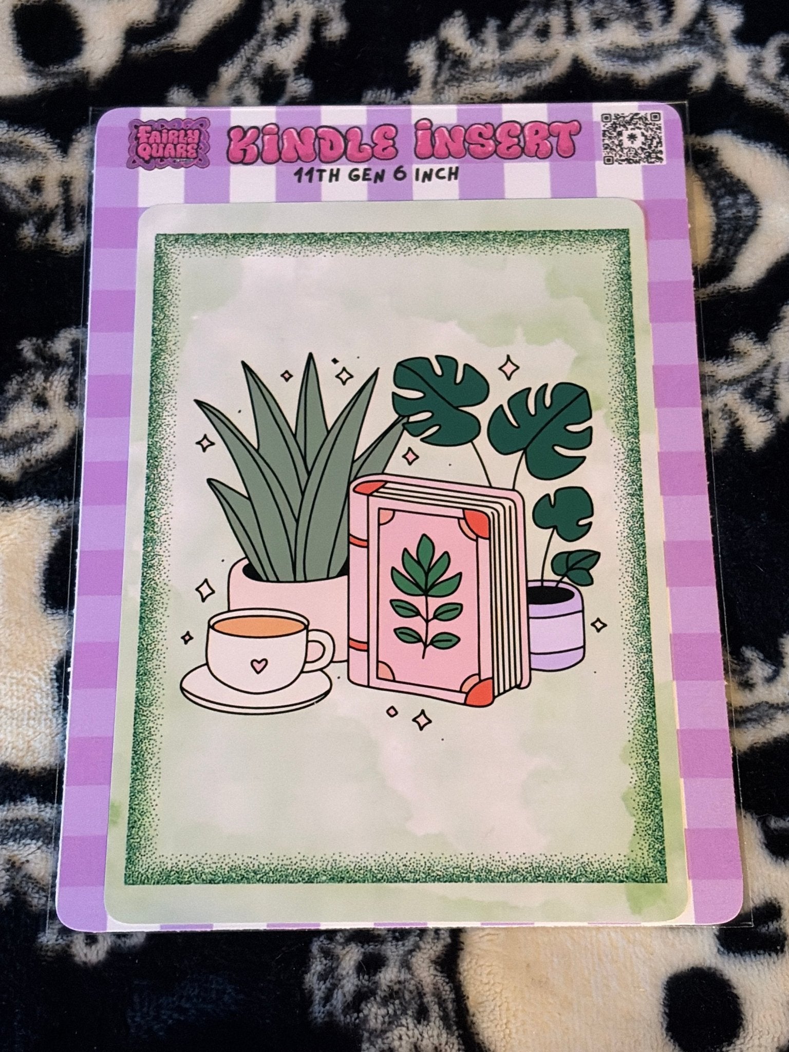 Plant Lover, Kindle Insert - Fairly Quare Designs