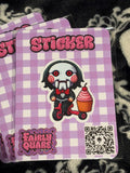 SAW Sticker - Fairly Quare Designs