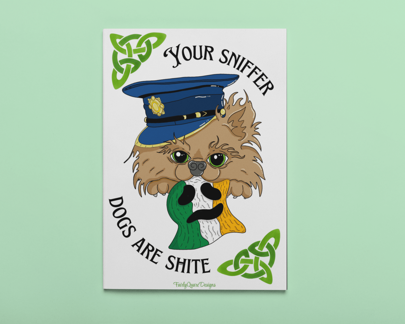 Sniffer Dogs - Print - Fairly Quare Designs