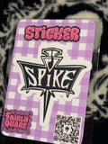 Spike - Buffy Sticker - Fairly Quare Designs
