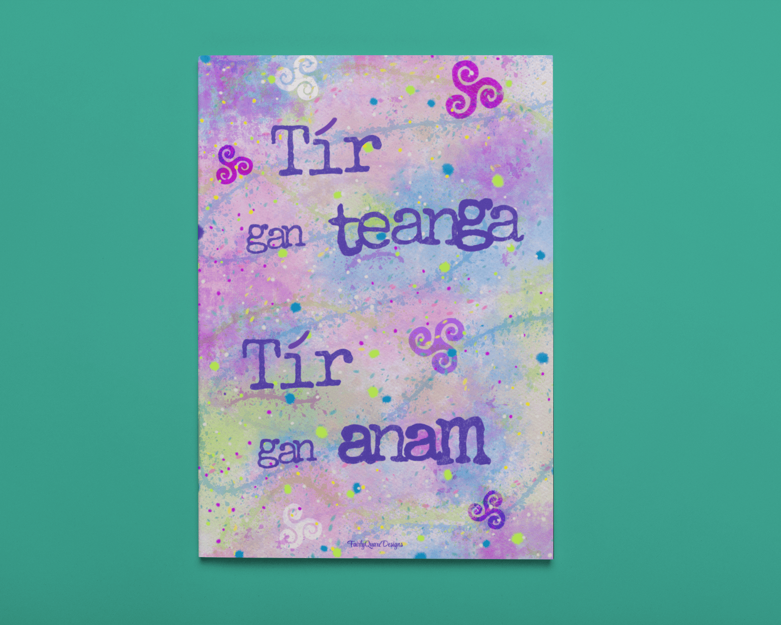 Tír gan anam - Print - Fairly Quare Designs